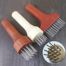 Needle hammer - stainless steel pestle - for pork belly skin
