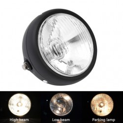 6 1/2" - retro motorcycle headlight lamp