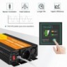 Pure sine wave converter - DC 12V to AC 220V 230V - car power supply - inverter - 1000W