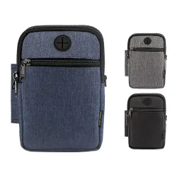 Small shoulder & crossbody waterproof bag - unisex - earphone socket