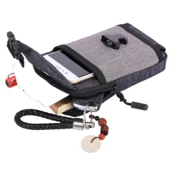 Small bag - with waist belt / zipper - waterproof