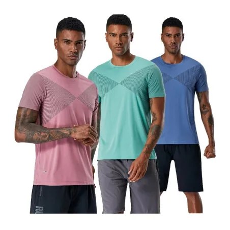 Men's sport t-shirt - quick drying - elastic - compression