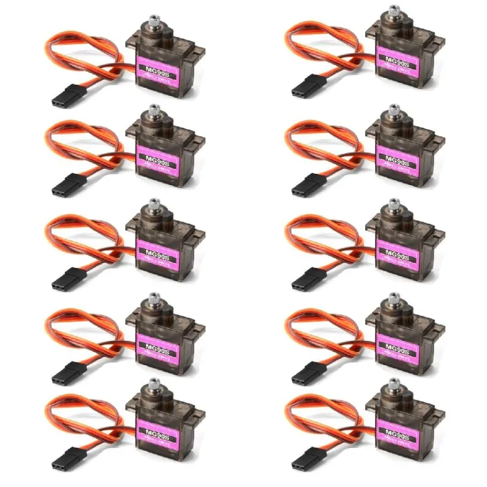 MG90S / SG90 servo - metal gear - 9g - for RC helicopter / plane / boat / car / robot