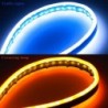 Car LED DRL strip - turn signal / fog lights - flexible - 12V