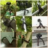 Mini stativ blæksprutte - fleksible edderkoppeben - til kamera / telefon / GoPro / Canon / Nikon / Sony / DSLR