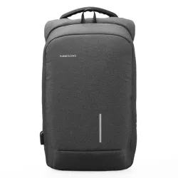Fashionable multifunction backpack - with USB charging port - bag for 13" / 15" laptop