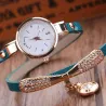 Fashionable multi-layer bracelet with a watch / crystals