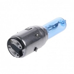 Motorcycle light bulb - white halogen Xenon - DC 12V - 35W - BA20D
