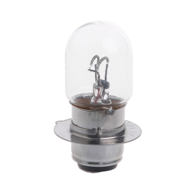 Motorcycle light bulb - white - T19 P15D-25-1 - DC 12V - 35W - halogen - double filamentHalogen lights