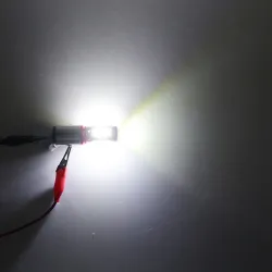 Motorcycle light bulb - LED BA20D H6 - Hi/Lo Beam - 12V-80V