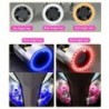 Motorcycle light bulb - Angel Eye LED - red / blue - H4 / BA20D