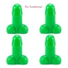 Car tire wheel valves - luminous caps - penis shaped - 4 piecesValve caps