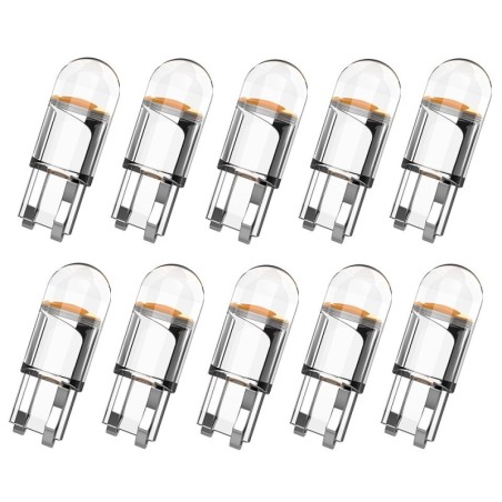 Car light bulb - LED - W5W - T10 - COB - DRL - 12V - 10 piecesDaytime Running Lights (DRL)