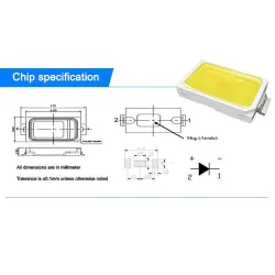 Car / motorcycle lamp - eagle eye - LED - DRL - 12V / 24V - 18mm / 23mm