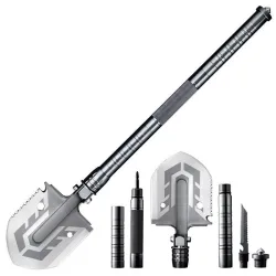 Multi-purpose shovel - garden / military / camping tool - foldable
