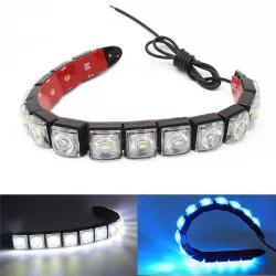 DRL car light - super bright - flexible Led strip - waterproof - 2 pieces