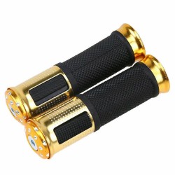 Universal motorcycle handlebar grips - for Suzuki / Kawasaki - 22mm
