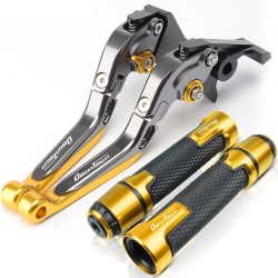 Brake lever / clutch lever / handlebar grips - for Kymco Downtown motorcycles