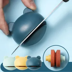 Knife sharpener - frog shape