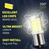 1156 BA15S / 1157 BAY15D P21/5W LED - replacement light - R5W R10W - turning light