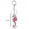 Crystal seahorse - keychainKeyrings