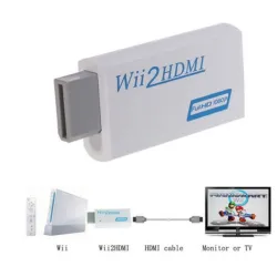 Wii HDMI Adapter Converter Wii2HDMI 1080P