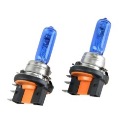 Car halogen bulb - H15 - 6000K cold white - 12V 15/55W - DRL - 2 piecesDaytime Running Lights (DRL)