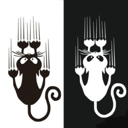 Vinduesbilklistermærke - reflekterende - klatrekat