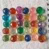 Diamant hoppebolde - gummi - legetøj - 10 stk