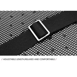 Multifunktions crossbody-taske - 9,7" bærbar rygsæk - med USB-opladningsport - vandtæt