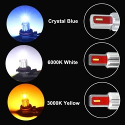 Car LED bulb - fog / signal / driving lamp - super bright - H1 / H3 - 2 piecesH3
