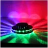 Solsikke LED disco lys - lyd aktiveret