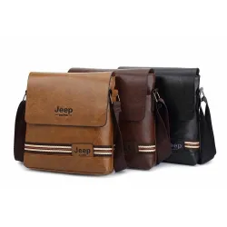 Vintage elegant skulder / crossbody taske - læder