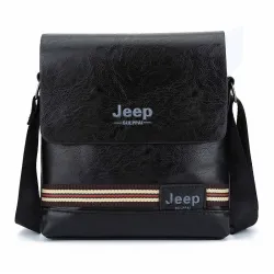 Vintage elegant skulder / crossbody taske - læder