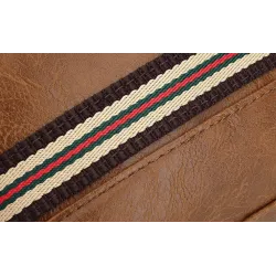 Vintage elegant skulder / crossbody taske - læder