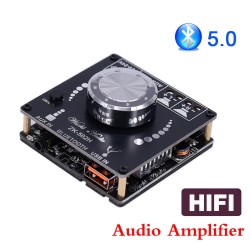 Digital forstærker - stereo - HiFi - USB - Bluetooth 5.0 - TPA3116D2 - 50Wx2 - 502H 502M - 10W - 100W