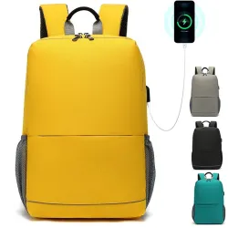 Multifunktionel rygsæk - 15,6" laptoptaske - tyverisikring - USB-opladningsport - vandtæt