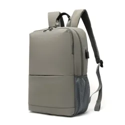 Multifunktionel rygsæk - 15,6" laptoptaske - tyverisikring - USB-opladningsport - vandtæt