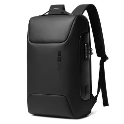 Multifunktionel elegant rygsæk - 15,6 tommer laptoptaske - tyverisikring - USB-opladningsport - vandtæt