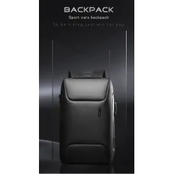Multifunktionel elegant rygsæk - 15,6 tommer laptoptaske - tyverisikring - USB-opladningsport - vandtæt