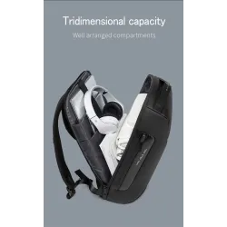 Multifunctional elegant backpack - 15.6 inch laptop bag - anti-theft - USB charging port - waterproofBackpacks