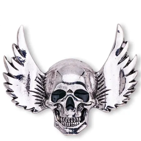 Punk stil broche - kranium / vinger
