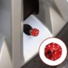 Aluminum tire valves - dice shaped - 4 piecesWheel parts