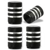 Aluminum tire valves - stripes design - 4 piecesWheel parts