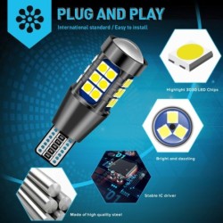 Bil baklygte - LED pære - 1156 BA15S - 7440 W21W - T15 W16W - 2 stk.