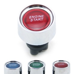 Bilens tændingsstartknap med LED - ENGINE START