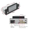 Bilradio - M160 - fjernbetjening - kamera - 1 Din - 5 tommer - Mirror Link - Bluetooth - Android - IOS - dual USB