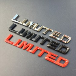 LIMITED - metalemblem - bilklistermærke