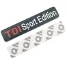 TDI SPORT EDITION - krom emblem - bilmærkat