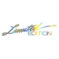 LIMITED EDITION - colorful laser cut - car stickerStickers